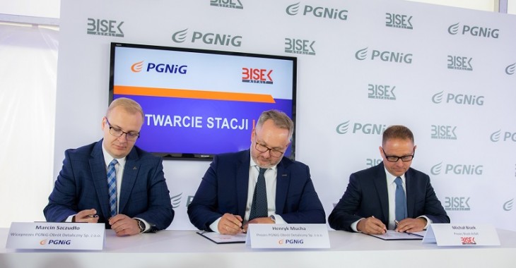 PGNiG dostarczy gaz LNG do ciężarówek firmy Bisek