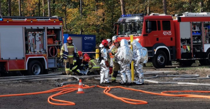 Współpraca GAZ-SYSTEM ze strażą pożarną