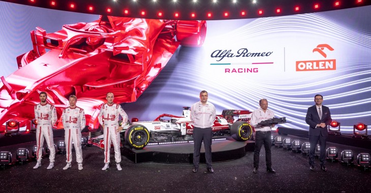 Zespół Alfa Romeo Racing ORLEN zaprezentował bolid w Warszawie